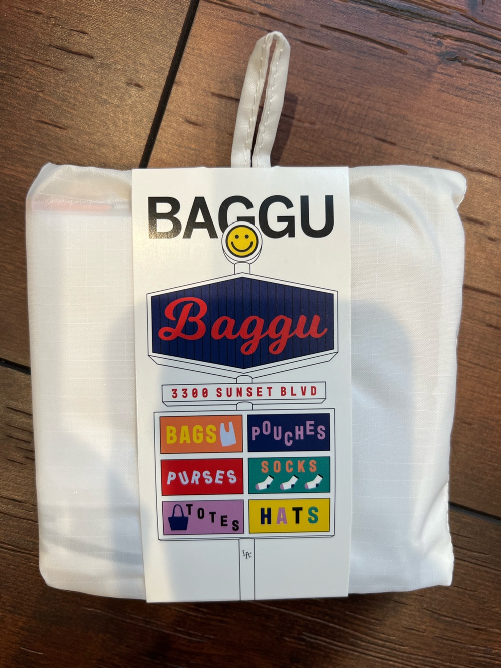BAGGU Reusable Foldable Shopping Tote LA Limited Exclusive NWT